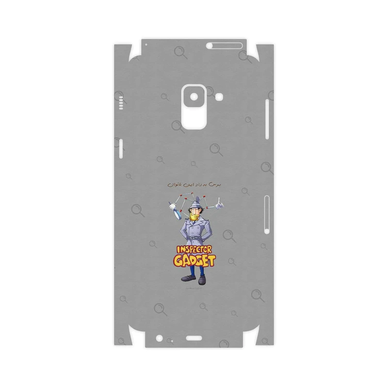 برچسب پوششی ماهوت مدل Inspector Gadget-FullSkin مناسب برای گوشی موبایل سامسونگ Galaxy A8 2018