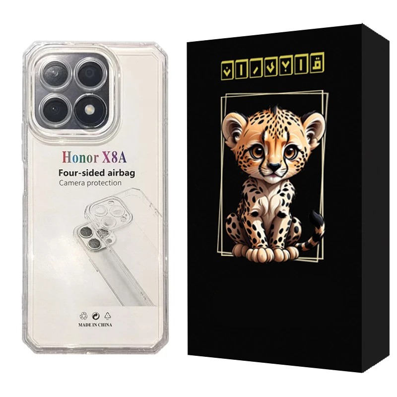 کاور قاب ایران مدل شفاف مناسب برای گوشی موبایل آنر X8a