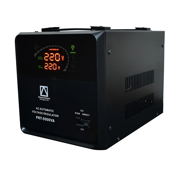 استابلایزر پیمان گزاران مدل PRT-5000 ظرفیت 5000 ولت آمپر