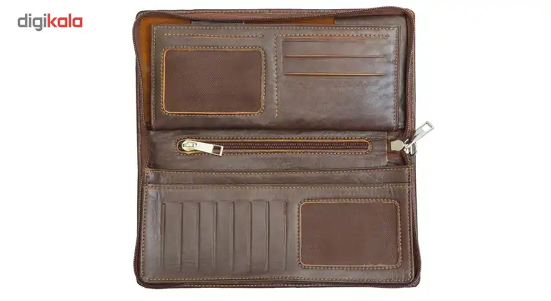 کیف دسته چک چرم آنیل مدل لیزا