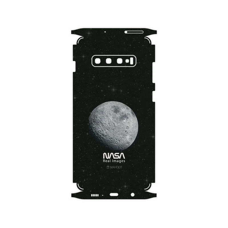 برچسب پوششی ماهوت مدل Moon-By-NASA-FullSkin مناسب برای گوشی موبایل سامسونگ Galaxy S10 Plus