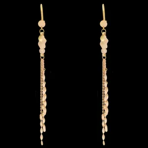 گوشواره طلا 18 عیار زنانه طلای مستجابی کد 30