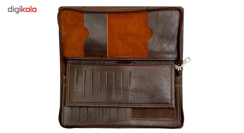 کیف دسته چک چرم آنیل مدل لیزا