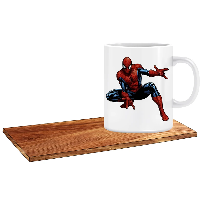 ماگ ال ایکس پی طرح مرعنکبوتی کد 305 به همراه زیر لیوانی