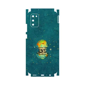 MAHOOT Collage of Earth Face-FullSkin Cover Sticker for Samsung Galaxy A02S