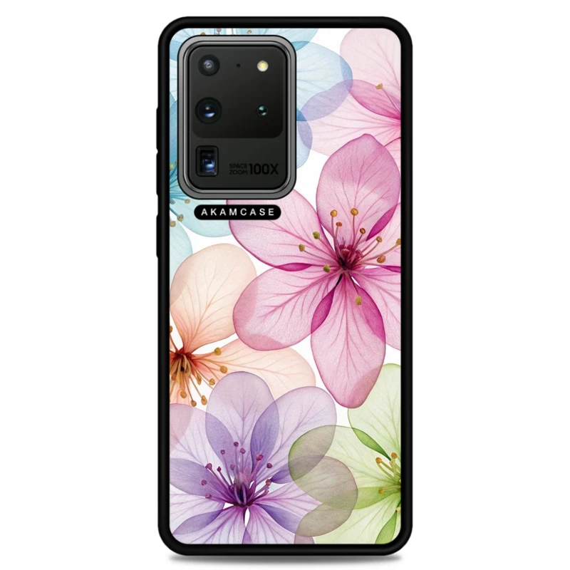 کاور آکام مدل AMC-WSGS20U-FLOWERS-29 مناسب برای گوشی موبایل سامسونگ Galaxy S20 Ultra