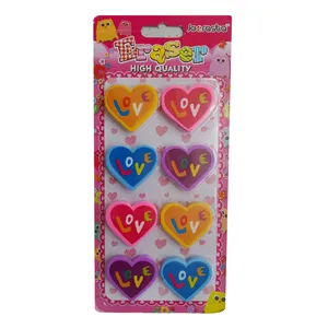 پاک کن مدل  قلب کد L-014 بسته 8 عددی