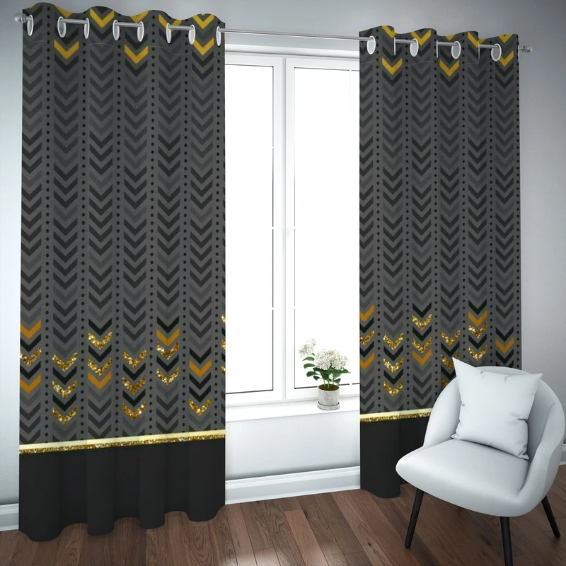 پرده مدل چاپی هازان سایز 300×150 سانتی متر 