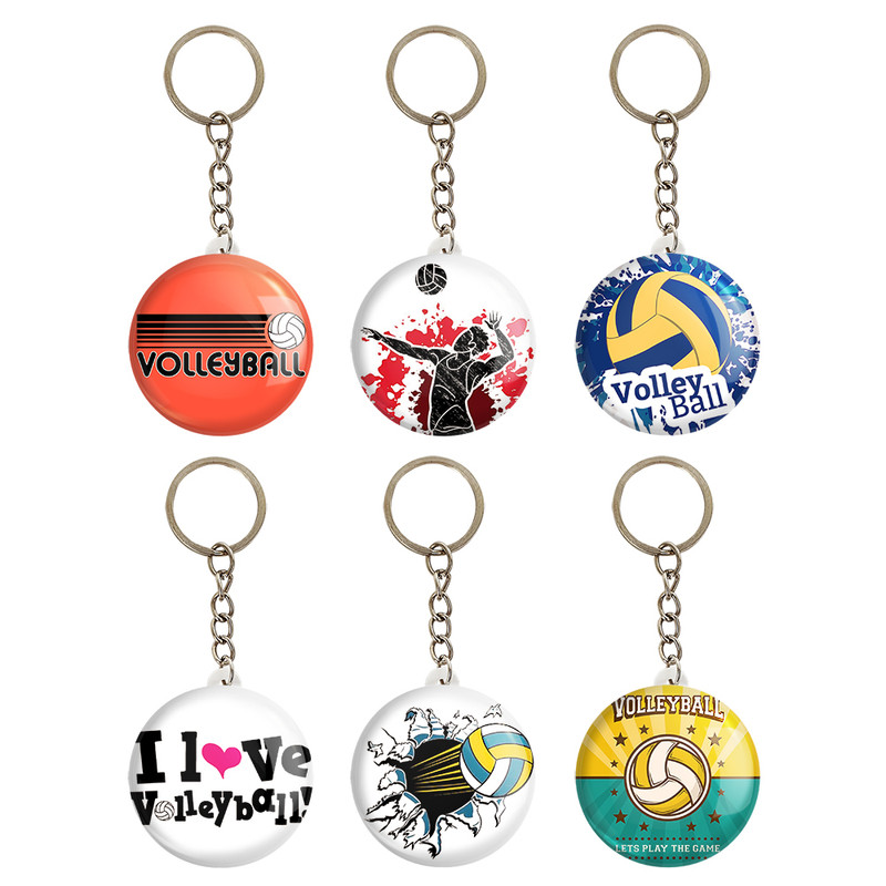 جاکلیدی خندالو مدل والیبال کد 335B مجموعه 6 عددی