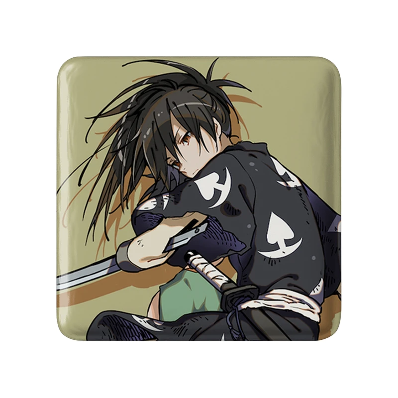 پیکسل خندالو طرح هیاکیمارو انیمه دورورو مدل مربعی کد 33614