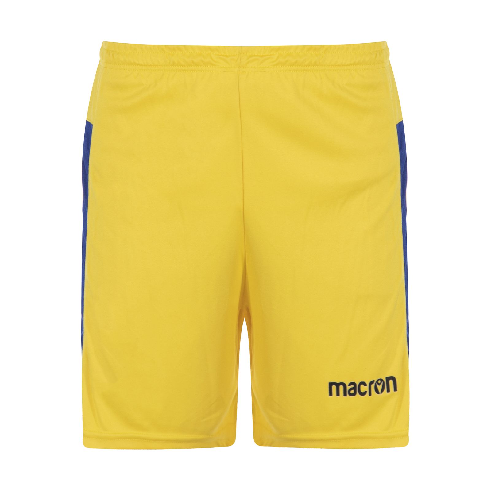 ست تی شرت و شلوارک ورزشی مردانه مکرون مدل کاناپوس رنگ زرد -  - 5