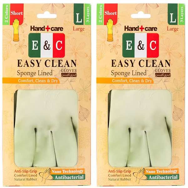 دستکش آشپزخانه ایزی کلین مدل L-SH بسته 2 عددی