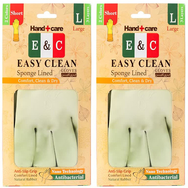 دستکش آشپزخانه ایزی کلین مدل L-SH بسته 2 عددی