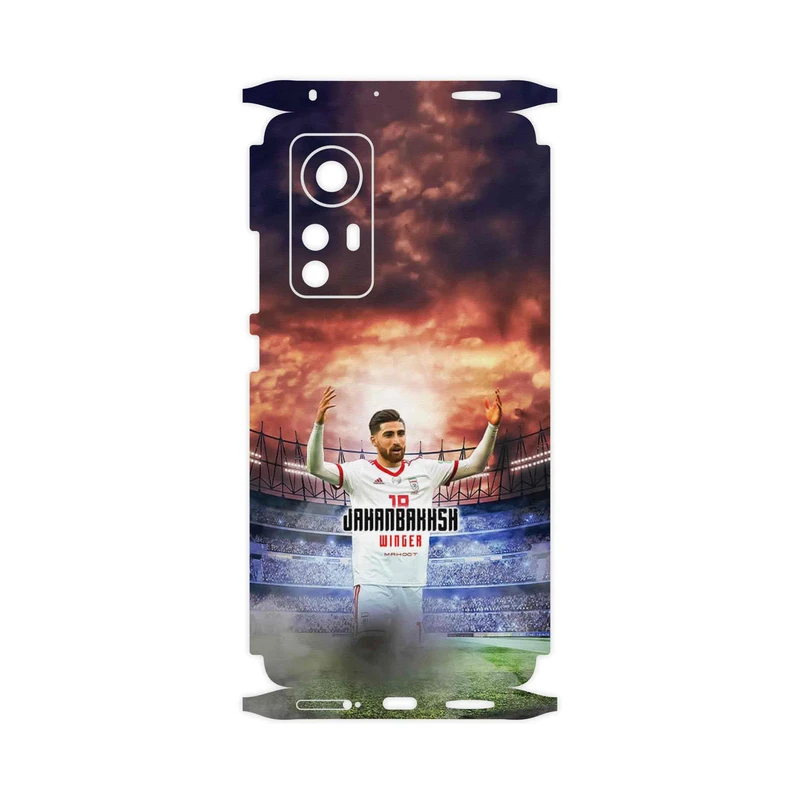 برچسب پوششی ماهوت مدل Alireza Jahanbakhsh-FullSkin مناسب برای گوشی موبایل شیائومی 12X