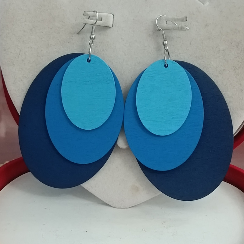 گوشواره زنانه مدل چوبی گوشواره زنانه مدل چوبی