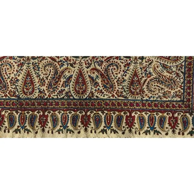 روميزي قلمكار عطريان طرح گلدان قاجار كد G463