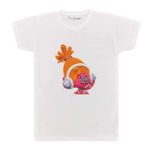 تی شرت بچگانه پرمانه طرح ترول ها کد pmt.4324