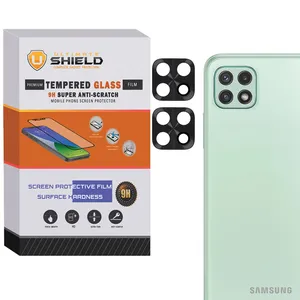   محافظ لنز دوربین آلتیمیت شیلد مدل FLZ مناسب برای گوشی موبایل سامسونگ Galaxy A22 5G بسته دو عددی
