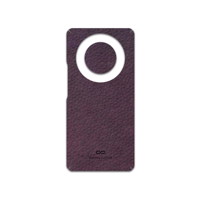 برچسب پوششی ماهوت مدل Purple-Leather مناسب برای گوشی موبایل آنر X9a