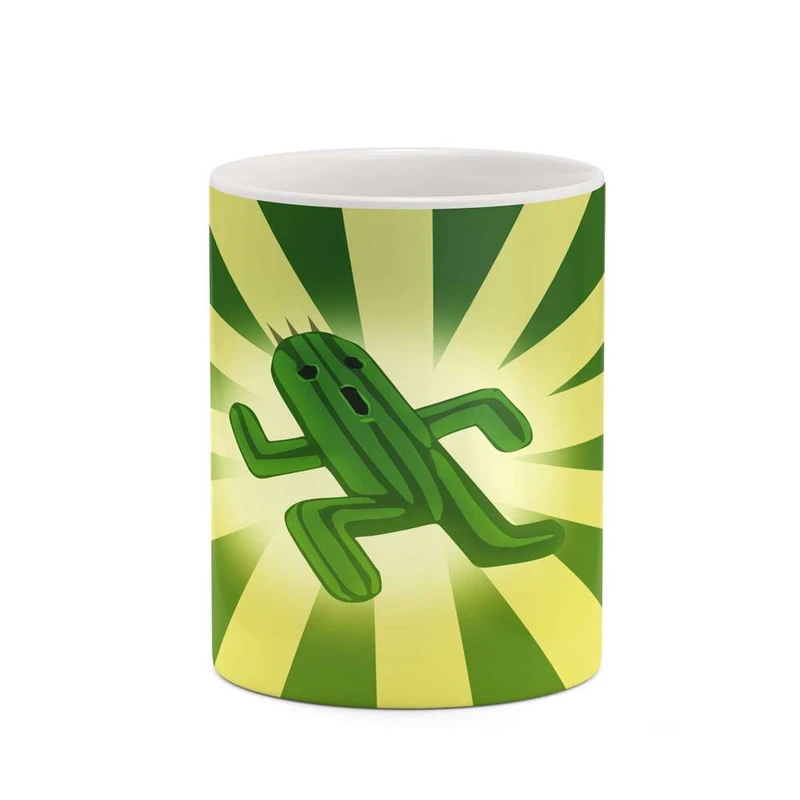 ماگ کاکتی مدل نقاشی کارتونی کد mgh18711