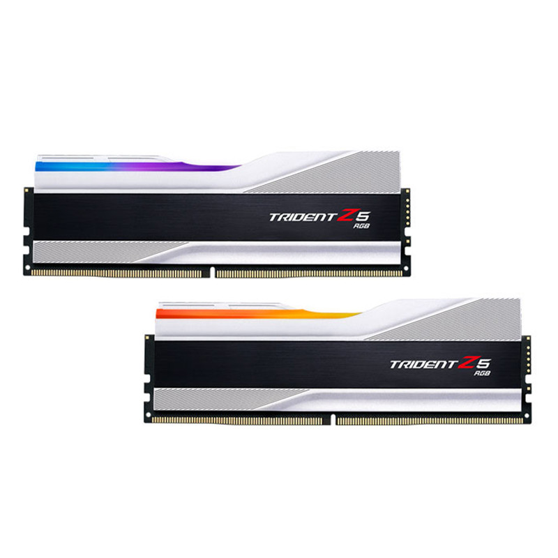 رم دسکتاپ DDR5 دوکاناله 6400 مگاهرتز CL32 جی اسکیل مدل TRIDENT Z5 RGB ظرفیت 32 گیگابایت