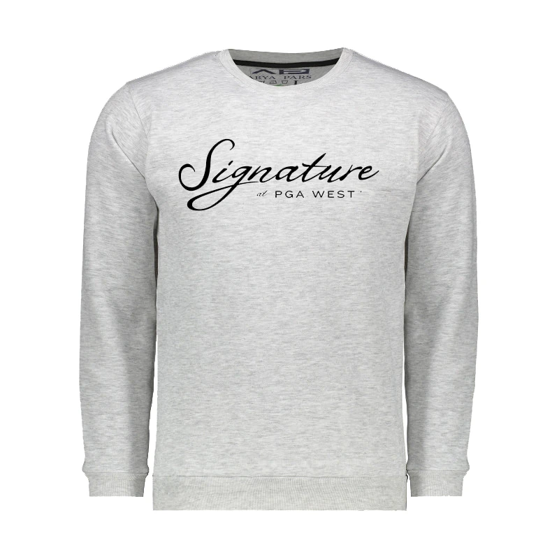 عکس شماره 2 : سویشرت مردانه آریا پارس مدل یقه گرد داخل کرکی 48