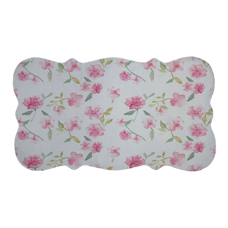  پادری مدل دالبر طرح گل کد 6026 سایز 110×60 سانتی متر