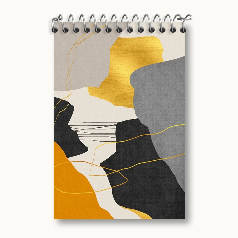 دفتر یادداشت 50 برگ خندالو مدل دکوراتیو (decorative) کد F1931