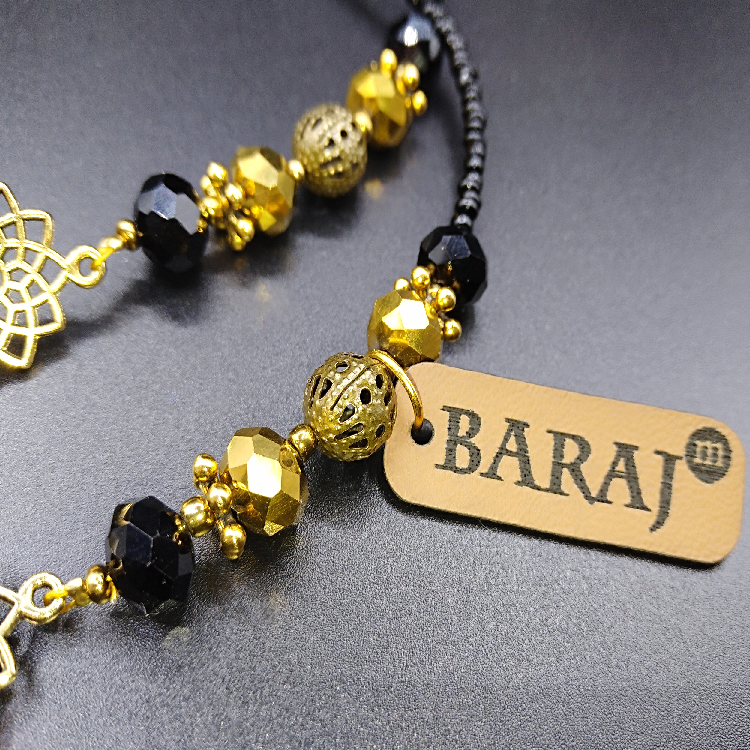 بند عینک زنانه باراج من مدل سنگ و کریستال کد AL-MS