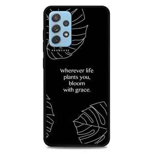 AKAM AMC-WSGA72-QOUTES8  Cover For Samsung Galaxy A72