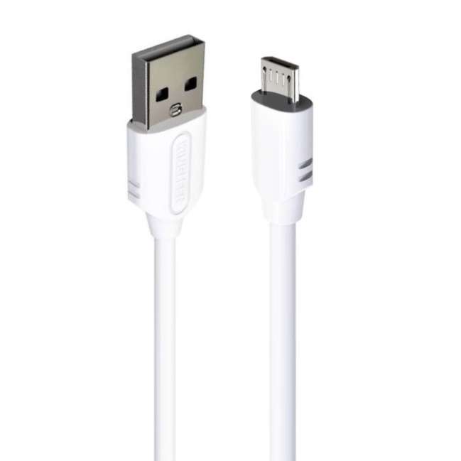 کابل تبدیل USB به MicroUSB کینگ لین مدل K203 طول 2 متر