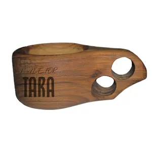 لیوان چوبی مدل تارا