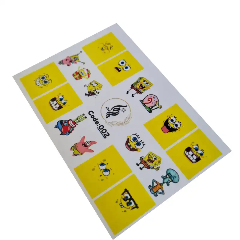 برچسب لنز ناخن مدل 002