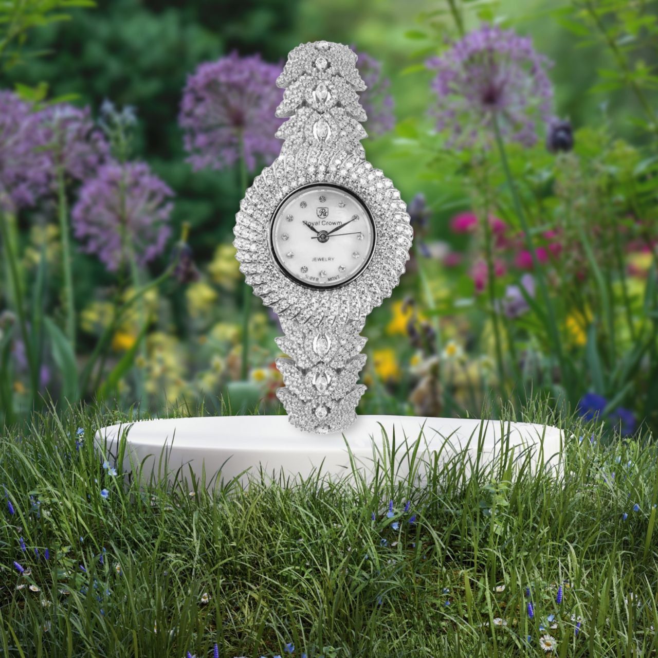 ساعت مچی عقربه ای زنانه رویال کرون مدل RZZDEH-085 ساچ - - 3