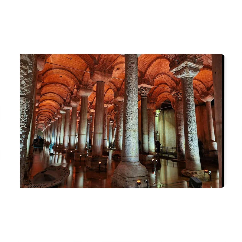 تابلو شاسی عرش طرح گردشگری ترکیه مدل آب انبار باسیلیکا کد As6017