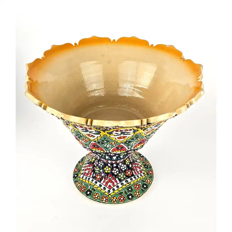 شکلات خوری میناکاری مدل ساغر کد s20