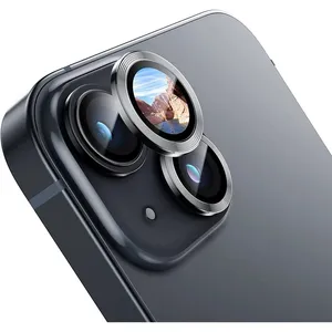 محافظ لنز دوربین مدل رینگی مناسب برای گوشی موبایل اپل iPhone 15 / 15 Plus