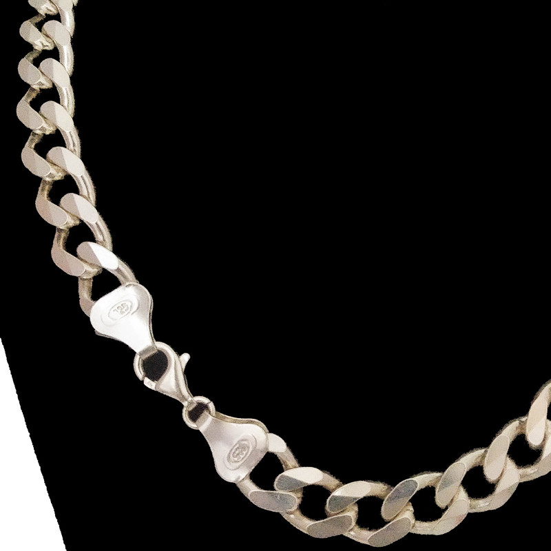 زنجیر نقره مردانه کد krt126.62