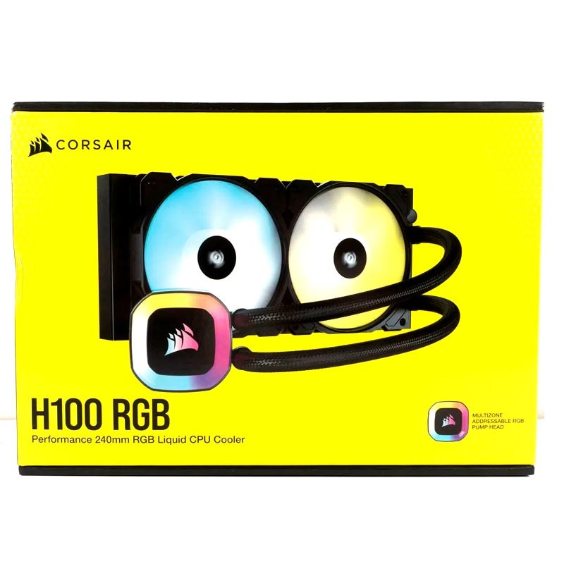 خنک کننده پردازنده کورسیر مدل H100 RGB