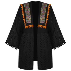 مانتو زنانه مدل خامه دوزی عروسکی