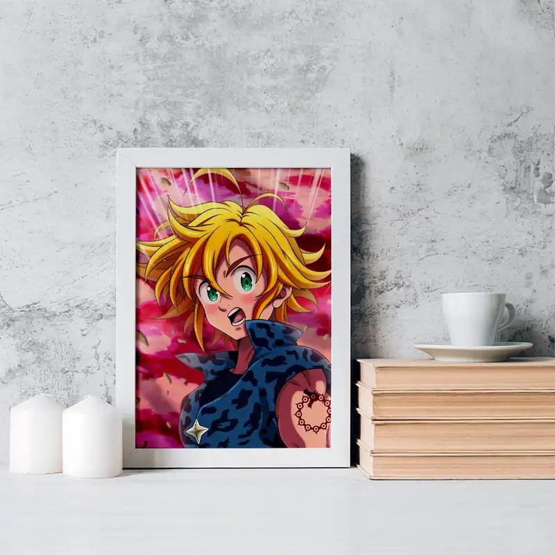 تابلو خندالو مدل ملیوداس انیمه هفت گناه کبیره کد 17529