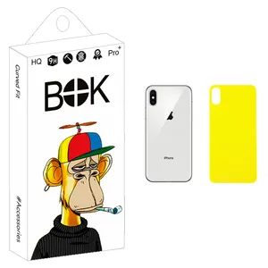 BOK +HD Back Protector For Apple iPhone X