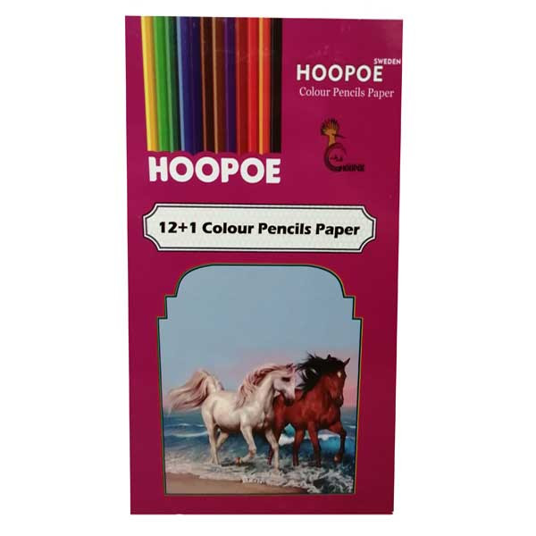 مداد رنگی 13 رنگ هوپ مدل روزنامه ای