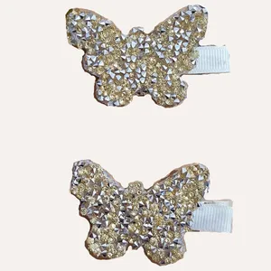 گیره مو دخترانه مدل NN107 مجموعه 2 عددی