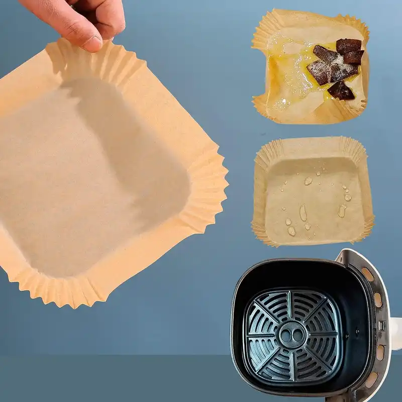 کاغذ روغنی سرخ کن مدل ایر فرایر بسته 50 عددی