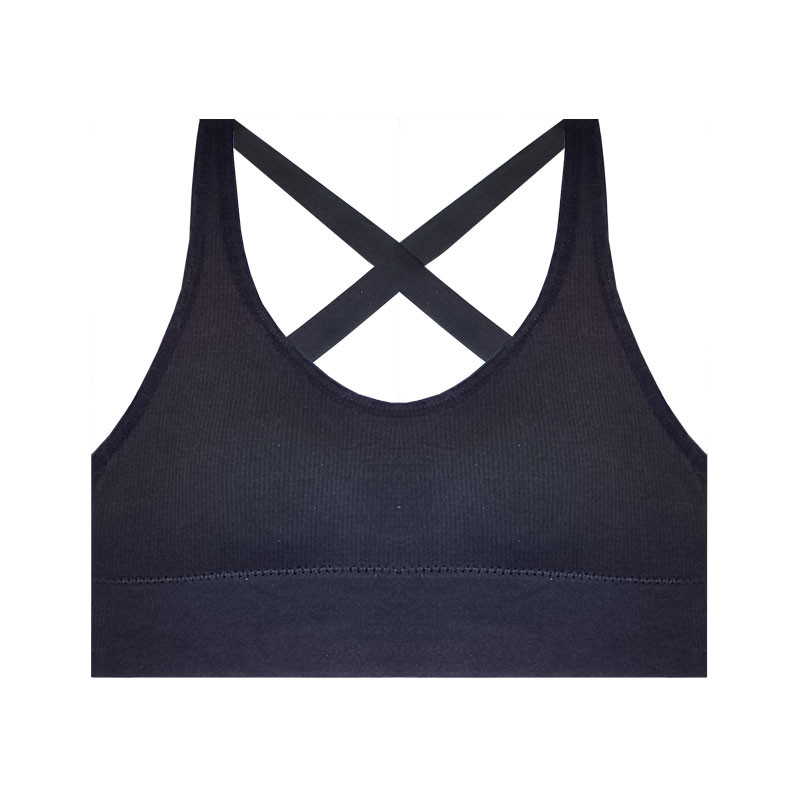 نیم تنه ورزشی زنانه مدل  کبریتی طرح ضربدری کد 483431n