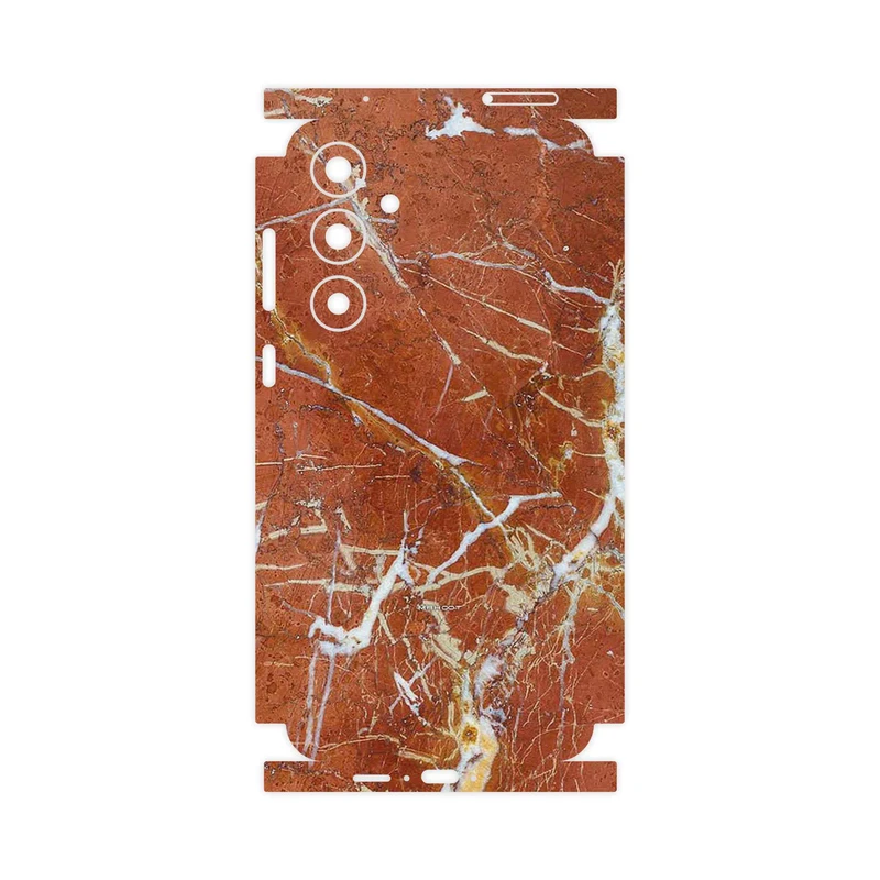 برچسب پوششی ماهوت مدل Red Marble-FullSkin مناسب برای گوشی موبایل سامسونگ Galaxy A55