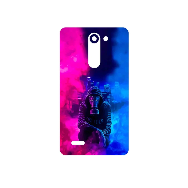 برچسب پوششی ماهوت مدل Smoke Rainbow Digital Art 2 مناسب برای گوشی موبایل ال جی L Bello