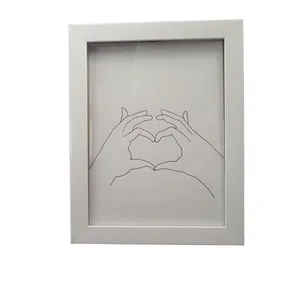 تابلو نقاشی راپید طرح Love-Hands کد 1520