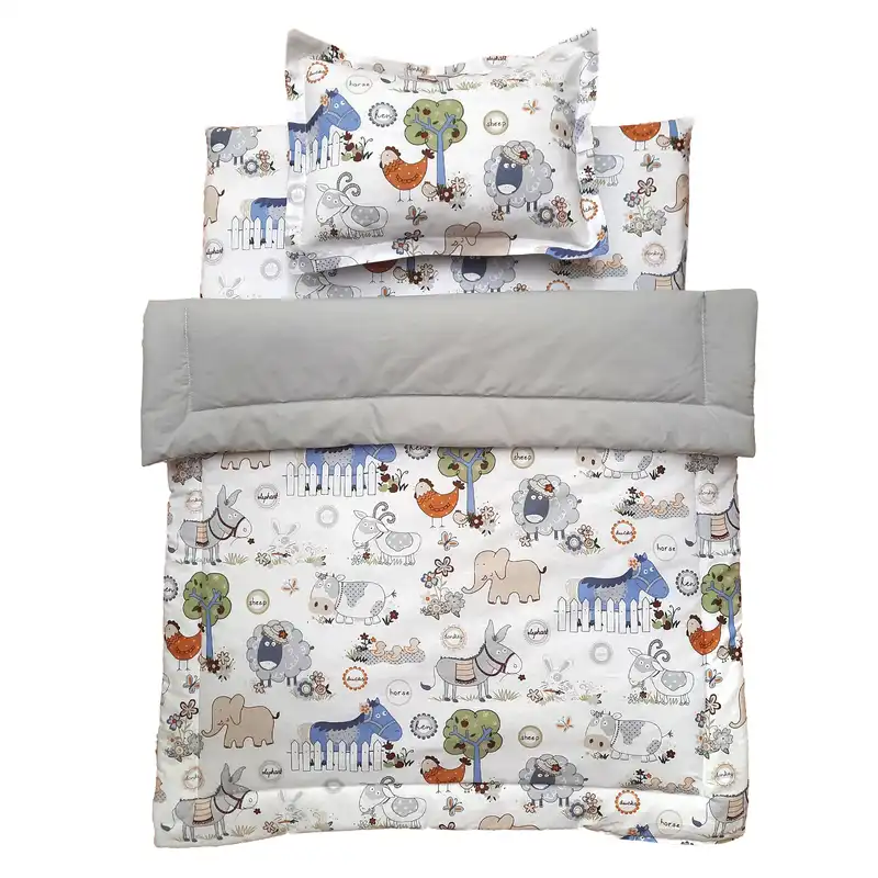 سرویس خواب 3 تکه نوزاد طرح مزرعه